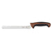Mercer Culinary M22418BR 8" Bread Knife w/ Brown Santoprene™/Polypropylene Handle, High Carbon Japanese Steel-cityfoodequipment.com