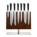 Mercer Culinary M21945 8 Piece Knife Set w/ Acacia Magnetic Board-cityfoodequipment.com