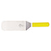 Mercer Culinary M18700YL 8" x 3" Turner w/ Yellow Polypropylene Handle, High Carbon Japanese Steel-cityfoodequipment.com