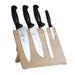 Mercer Culinary M21980 5 Piece Knife Set w/ Rubberwood Magnetic Board-cityfoodequipment.com