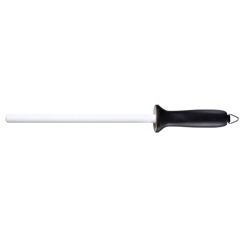 Mercer Culinary M14410 10" Sharpening Steel w/ Nylon Handle, Ceramic-cityfoodequipment.com