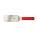 Mercer Culinary M18321RD 6" x 3" Turner w/ Red Nylon Handle, Stainless Steel-cityfoodequipment.com