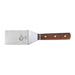 Mercer Culinary M18430 4" x 2 1/2" Turner w/ Rosewood Handle, Stainless Steel-cityfoodequipment.com