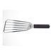 Mercer Culinary M18390LH 9" Slotted Fish Turner w/ Red Nylon Handle, Stainless Steel-cityfoodequipment.com
