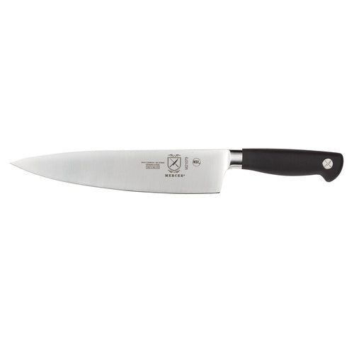 Mercer Culinary M21079 9" Chef's Knife w/ Black Non-Slip Santoprene™ Handle, High-Carbon German Steel-cityfoodequipment.com