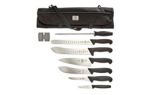 Mercer Culinary M13752 9 Piece Ultimate BBQ Kit Set w/ Pocket Roll-cityfoodequipment.com