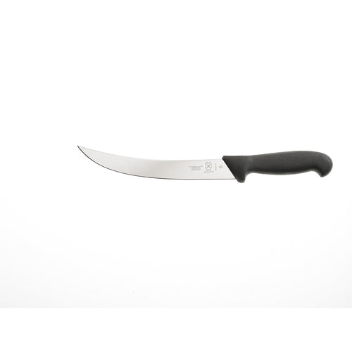 Mercer Culinary M13713 8" Breaking Knife w/ Black Textured Glass-Reinforced Nylon Handle, Ice Hardened High-Carbon German S-cityfoodequipment.com