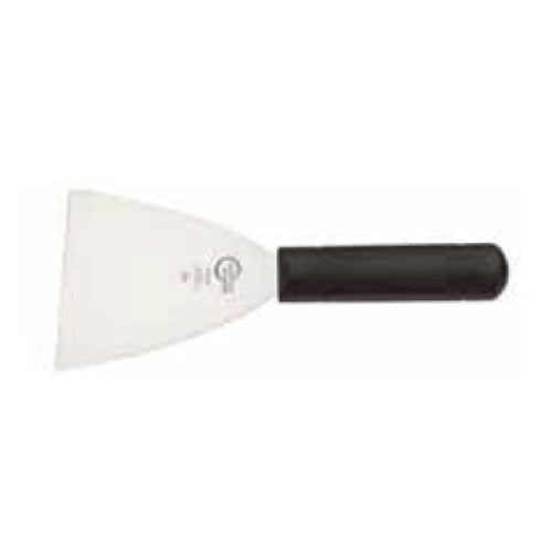 Mercer Culinary M18690 9 1/4" Grill Scraper w/ Black Polypropylene Handle, High Carbon Japanese Steel-cityfoodequipment.com