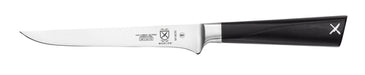 Mercer Culinary M19030 6" Stiff Boning Knife - Black Ergonomic POM Handle, High-Carbon German Steel-cityfoodequipment.com