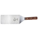 Mercer Culinary M18450 8" x 4" Turner w/ Rosewood Handle, Stainless Steel-cityfoodequipment.com