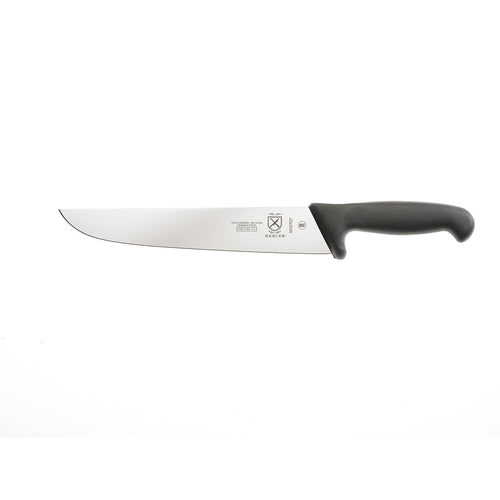 Mercer Culinary M13707 10 1/4" European Butcher Knife w/ Black Textured Glass-Reinforced Nylon Handle, Ice Hardened High-Ca-cityfoodequipment.com