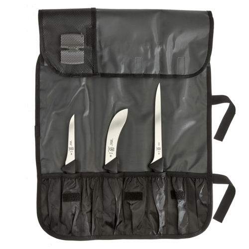 Mercer Culinary M13753CM 5 Piece Small Field Dressing Kit w/ Camouflage Pocket Roll-cityfoodequipment.com