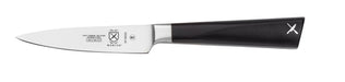 Mercer Culinary M19000 3 1/2" Paring Knife w/ Black Ergonomic POM Handle, High-Carbon German Steel-cityfoodequipment.com