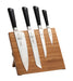 Mercer Culinary M21990BM 5 Piece Knife Set w/ Bamboo Magnetic Board-cityfoodequipment.com