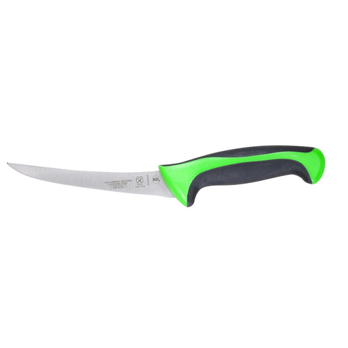Mercer Culinary M23820GR 6" Boning Knife w/ Green Santoprene™/Polypropylene Handle, High Carbon Japanese Steel-cityfoodequipment.com