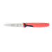 Mercer Culinary M23930RD 3" Paring Knife w/ Red Santoprene™/Polypropylene Handle, High Carbon Japanese Steel-cityfoodequipment.com