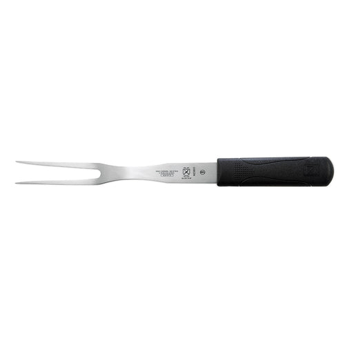 Mercer Culinary M23800 8" Carving Fork w/ Black Polypropylene Handle, High Carbon Japanese Steel-cityfoodequipment.com