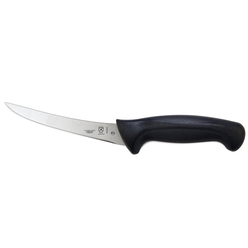 Mercer Culinary M23820 6" Boning Knife w/ Black Santoprene™/Polypropylene Handle, High Carbon Japanese Steel-cityfoodequipment.com