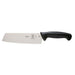 Mercer Culinary M22907 7" Nakiri Vegetable Knife w/ Black Santoprene™/Polypropylene Handle, High Carbon Japanese Steel-cityfoodequipment.com