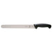 Mercer Culinary M23111 11" Slicer Knife w/ Black Santoprene™/Polypropylene Handle, High Carbon Japanese Steel-cityfoodequipment.com