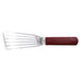 Mercer Culinary M33183 6 1/2" Slotted Fish Turner w/ Red Nylon Handle, Stainless Steel-cityfoodequipment.com