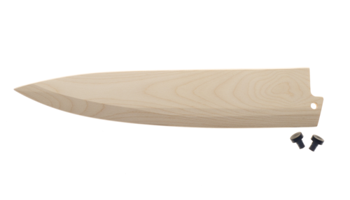 Mercer Culinary M33134BIR Knife Sheath for 10" Blade - 11 1/2" x 2 1/4", Birch Wood-cityfoodequipment.com