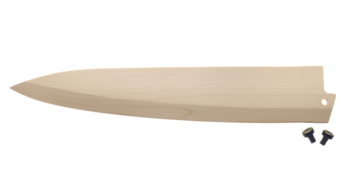 Mercer Culinary M33135BIR Knife Sheath for 11" Blade - 13" x 2 1/4", Birch Wood-cityfoodequipment.com