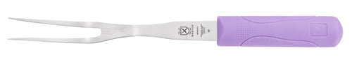 Mercer Culinary M23800PU 8" Carving Fork w/ Purple Polypropylene Handle, High Carbon Japanese Steel-cityfoodequipment.com