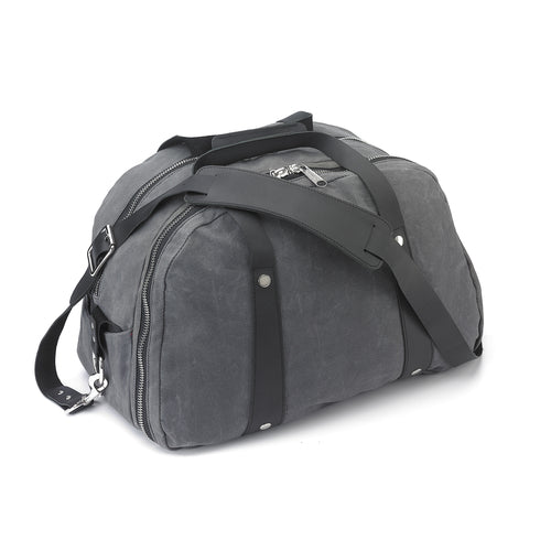 Barfly Mixology Gear Bag - Waxed Canvas & Nylon, Gray (M30931)-cityfoodequipment.com