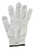 Mercer Culinary M334131X 1X-Large Cut Resistant Glove - Stainless Steel Reinforced, White w/ Black Cuff-cityfoodequipment.com