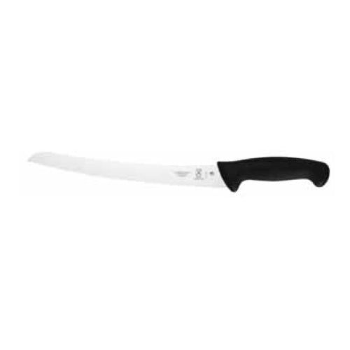 Mercer Culinary M23880 10" Bread Knife w/ Black Santoprene™/Polypropylene Handle, High Carbon Japanese Steel-cityfoodequipment.com