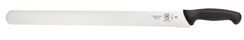 Mercer Culinary M23114 18" Cake Knife w/ Black Santoprene™/Polypropylene Handle, High Carbon Japanese Steel-cityfoodequipment.com