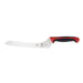 Mercer Culinary M23890RD 9" Bread Knife w/ Red Santoprene™/Polypropylene Handle, High Carbon Japanese Steel-cityfoodequipment.com