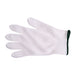Mercer Culinary M334111X 1X-Large Cut Resistant Glove - Polyethylene Reinforced Knit, White w/ Black Cuff-cityfoodequipment.com