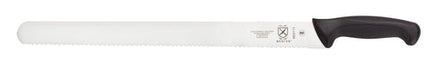 Mercer Culinary M23113 16" Cake Knife w/ Black Santoprene™/Polypropylene Handle, High Carbon Japanese Steel-cityfoodequipment.com