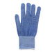 Mercer Culinary M33416BLL Large Cut Resistant Glove - Ultra Thin Polyethylene, Blue w/ White Cuff-cityfoodequipment.com