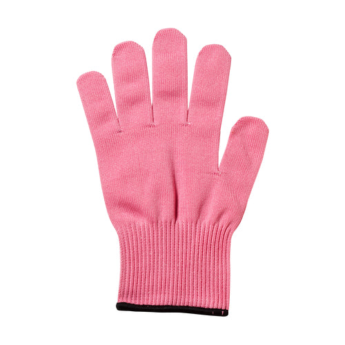 Mercer Culinary M33415PKL Large Cut Resistant Glove - Ultra High Molecular Polyethylene, Pink w/ White Cuff-cityfoodequipment.com