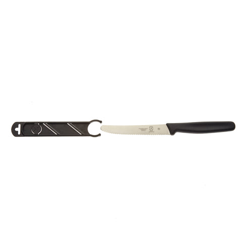Mercer Culinary M33932B 4 1/3" Bar Knife w/ Black Polypropylene Handle, High Carbon Japanese Steel-cityfoodequipment.com