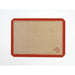Mercer Culinary M31093OR Rectangular Baking Mat - 16 1/2" x 11 7/8", Fits Half Size Sheet Pans, Silicone-cityfoodequipment.com