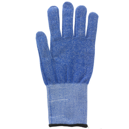 Mercer Culinary M33416BL1X 1X-Large Cut Resistant Glove - Ultra Thin Polyethylene, Blue w/ Black Cuff-cityfoodequipment.com