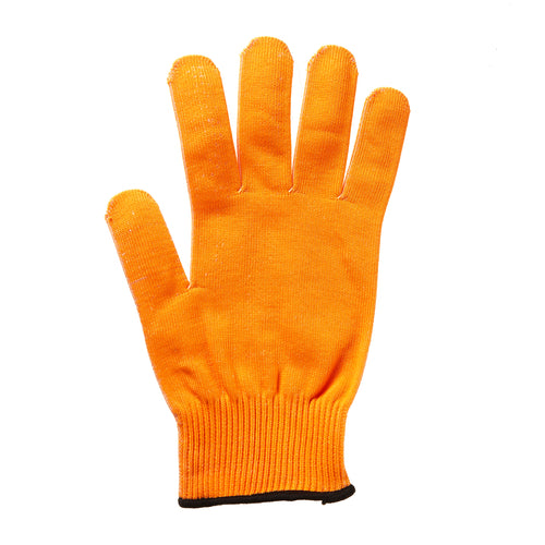 Mercer Culinary M33415OR1X 1X-Large Cut Resistant Glove - Ultra High Molecular Polyethylene, Orange w/ Black Cuff-cityfoodequipment.com