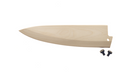 Mercer Culinary M33131BIR Knife Sheath for 8" Blade - 9 3/8" x 2 1/4", Birch Wood-cityfoodequipment.com