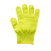 Mercer Culinary M33415YLXS Extra Small Cut Resistant Glove - Ultra High Molecular Polyethylene, Yellow w/ Gold Cuff-cityfoodequipment.com