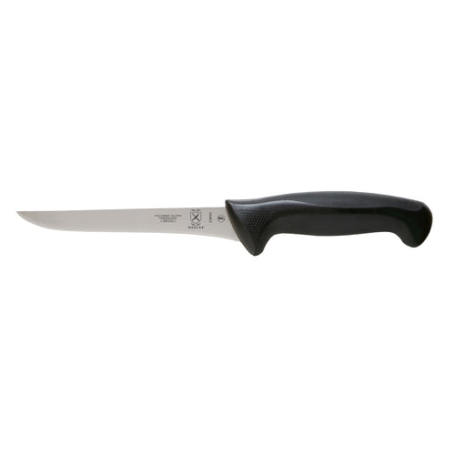 Mercer Culinary M23850 6" Boning Knife w/ Black Santoprene™/Polypropylene Handle, High Carbon Japanese Steel-cityfoodequipment.com
