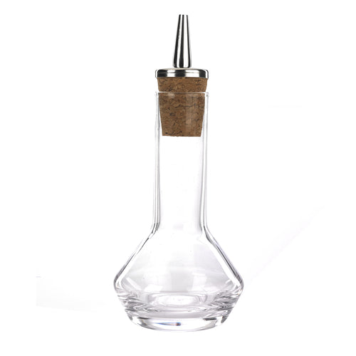 Barfly 1 7/10 oz Bitters Bottle w/ Stainless/Cork Dasher (M37070)-cityfoodequipment.com