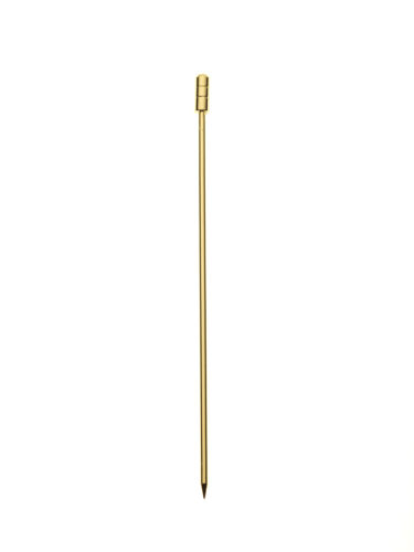 Barfly 4 3/8" Cocktail Pick w/ Grooved Top, Gold (M37030GD)-cityfoodequipment.com