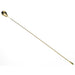 Barfly 19 5/8" Bar Spoon w/ Weighted Teardrop End, Gold (M37014GD)-cityfoodequipment.com