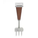Barfly 8" Ice Chipper w/ Wood Handle - Stainless Steel (M37062)-cityfoodequipment.com