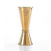 Barfly Double Japanese Style Jigger - 25 ml & 50 ml, Gold (M37002GD)-cityfoodequipment.com