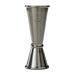 Barfly Double Japanese Style Jigger - 25 ml & 50 ml, Gun Metal Black (M37002BK)-cityfoodequipment.com